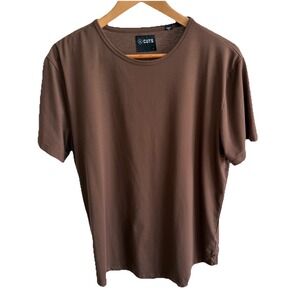 Cuts Clothing Pica Pro Tee Short Sleeve Shirt Mens Large Hard To Find Brown